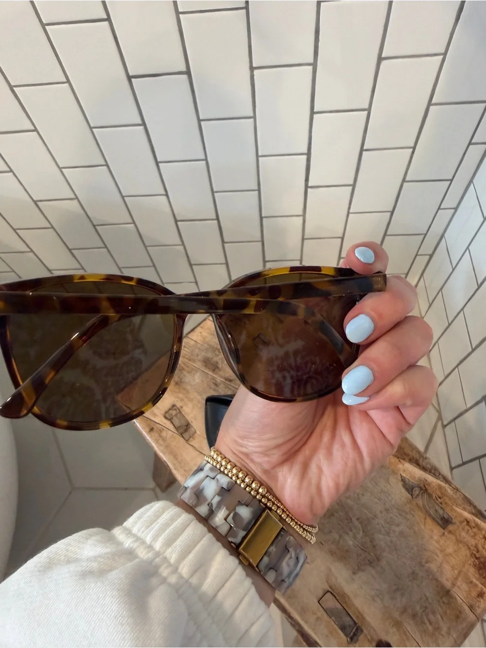 Diff Eyewear Tortoiseshell Brown Sunglasses